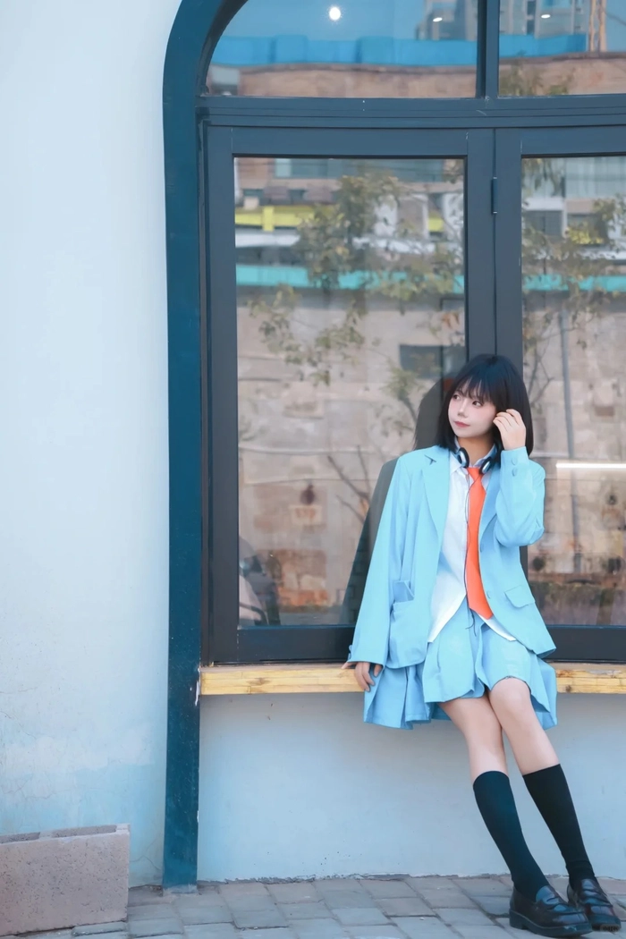 Gái cosplay nữ sinh siêu đáng yêu
