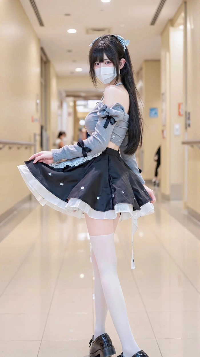 Gái xinh cosplay nữ sinh dễ thương