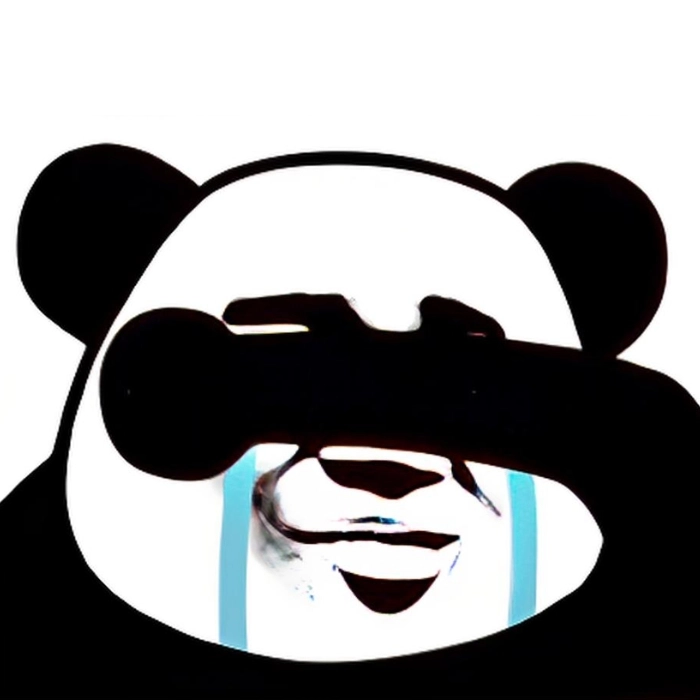 Gấu trúc meme cute hài hước