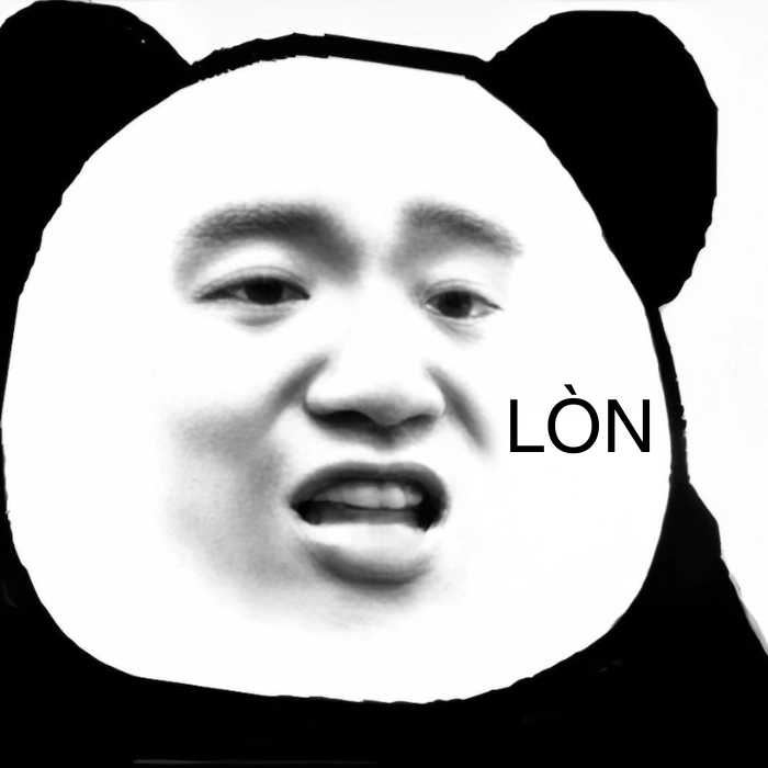 Gấu trúc ngơ ngác meme