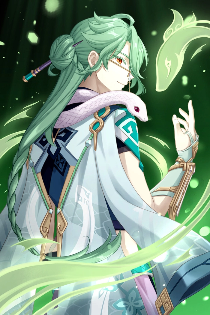Genshin Impact Baizhu cool ngầu