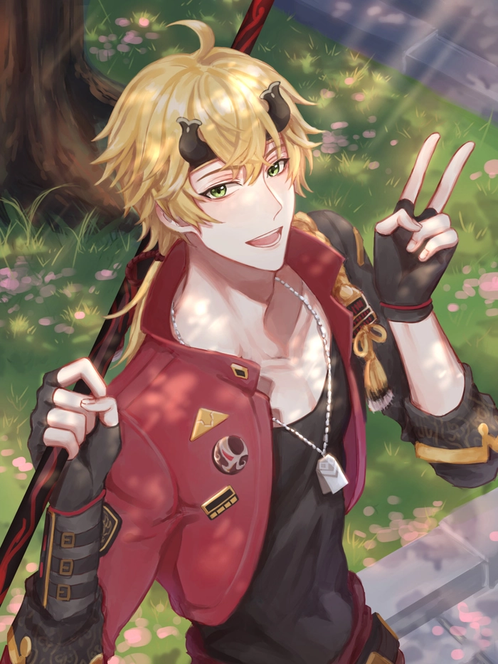 Genshin impact Thoma avatar đẹp