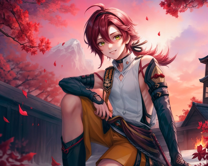 Heizou Genshin vibe trí tuệ