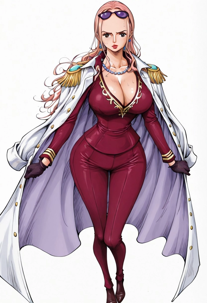 Hina OnePiece đẹp nổi bật trong mọi góc nhìn