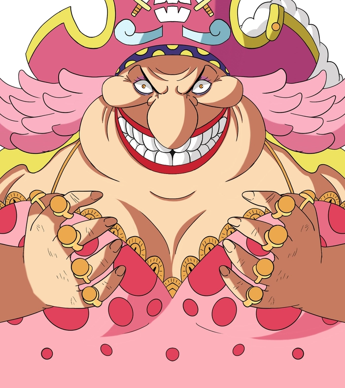 Hình Big Mom tạo hình ấn tượng
