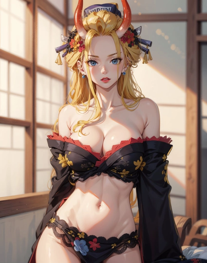 Hình Black Maria One Piece quyến rũ