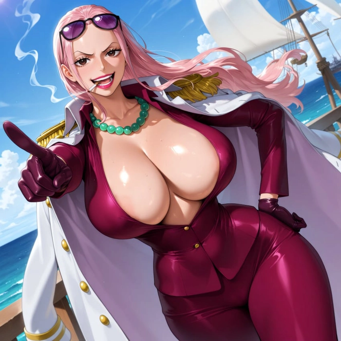 Hình Hina One Piece phong cách quyến rũ