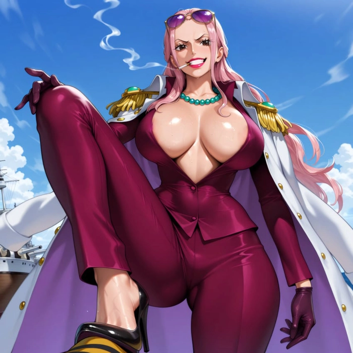 Hình Hina OnePiece thần thái cuốn hút