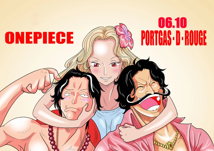 Hình Portgas D Rouge One Piece chuẩn nét