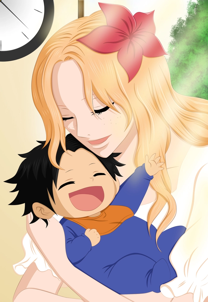 Hình Portgas D Rouge One Piece xúc động