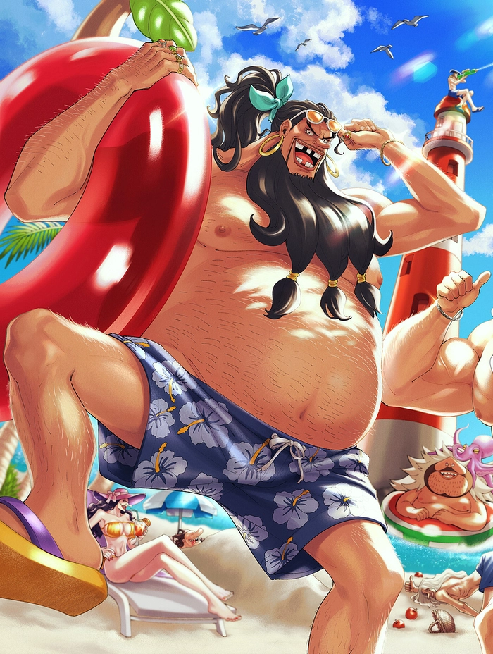 Hình Râu Đen One Piece chuẩn phản diện đỉnh