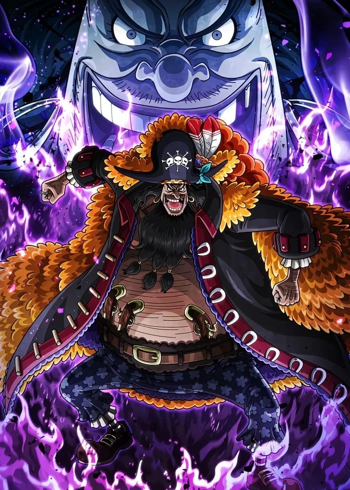 Hình Râu Đen One Piece ngầu lòi