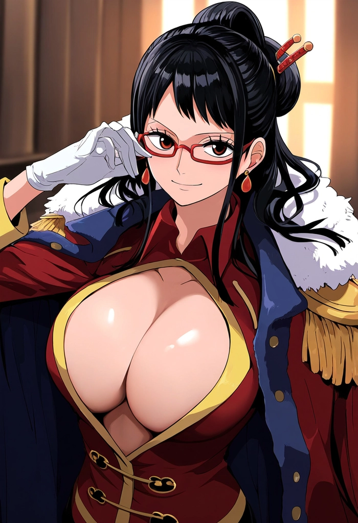 Hình Tashigi One Piece anime sexy mãn nhãn