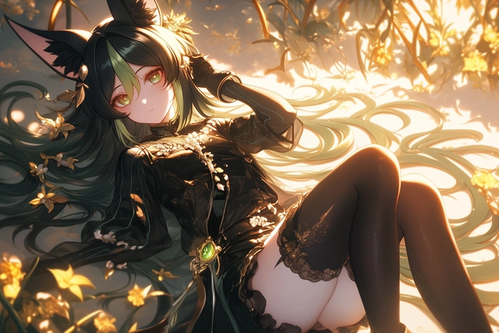 Hình Tighnari anime đơn giản mà đẹp