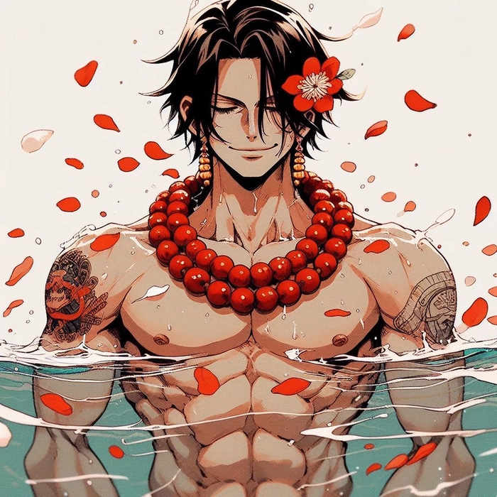 Hình ảnh Ace bước ra từ anime huyền thoại
