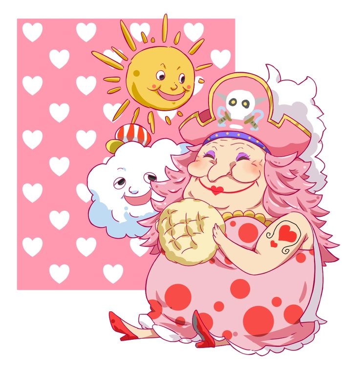 Hình ảnh Big Mom trong tạo hình hải tặc