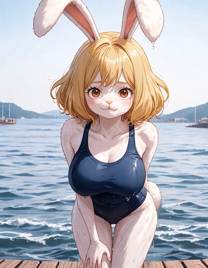 Hình ảnh Carrot swimsuit sexy nhất