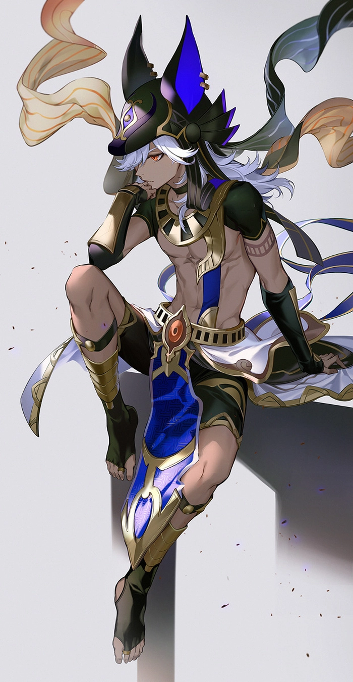 Hình ảnh Cyno anime ngầu lòi