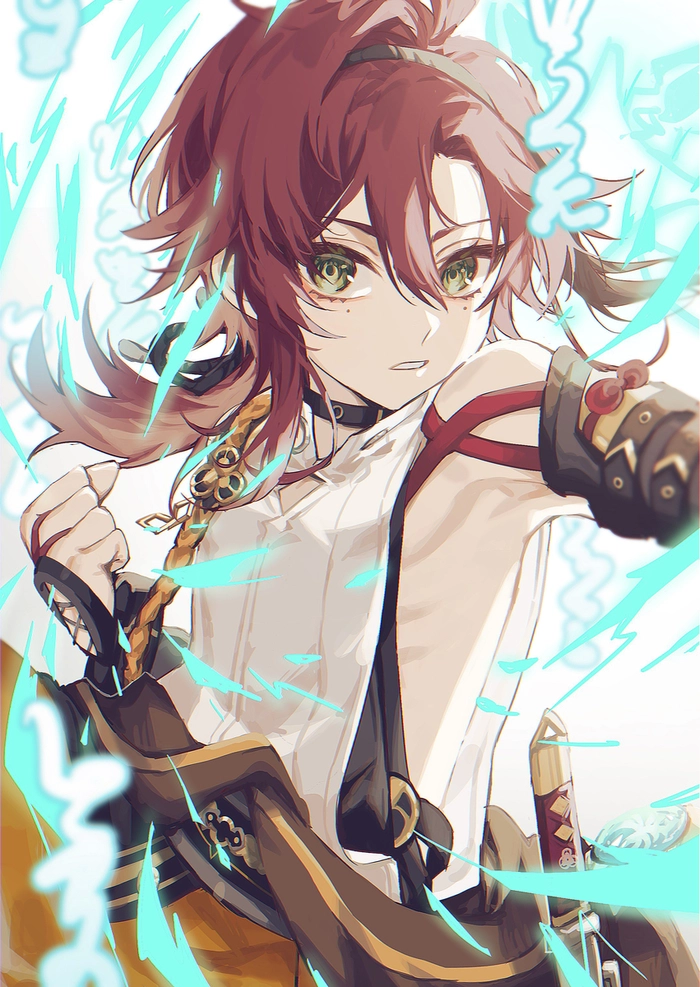 Hình ảnh Heizou dành cho fan Genshin