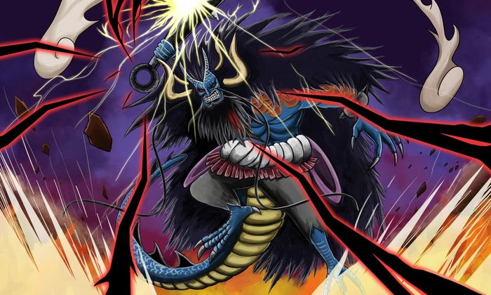 Hình ảnh Kaido ngầu đậm chất anime