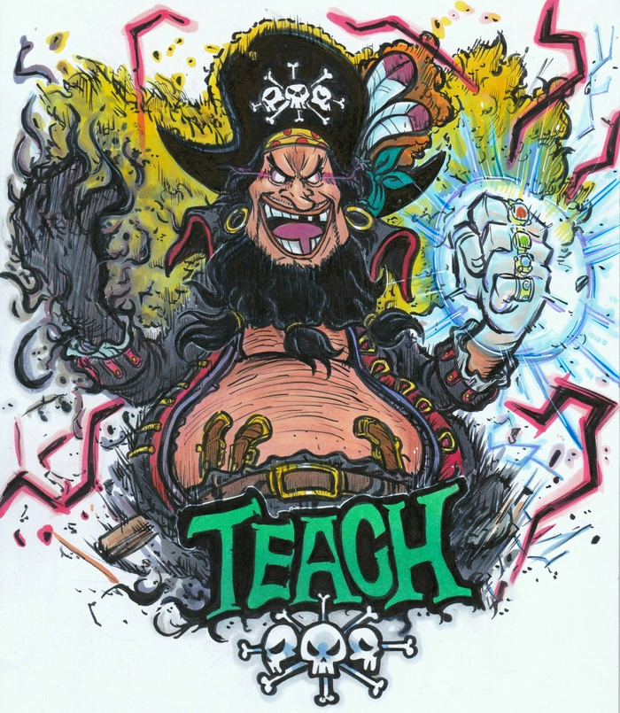 Hình ảnh Marshall D. Teach cực chất