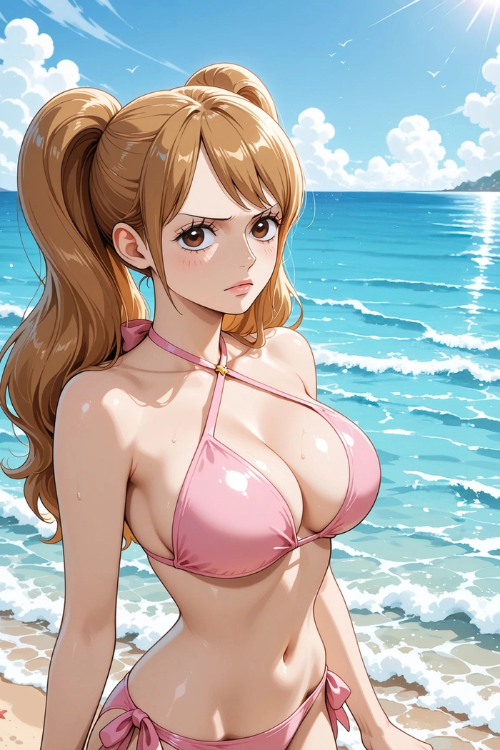 Hình ảnh Pudding One Piece bikini sexy