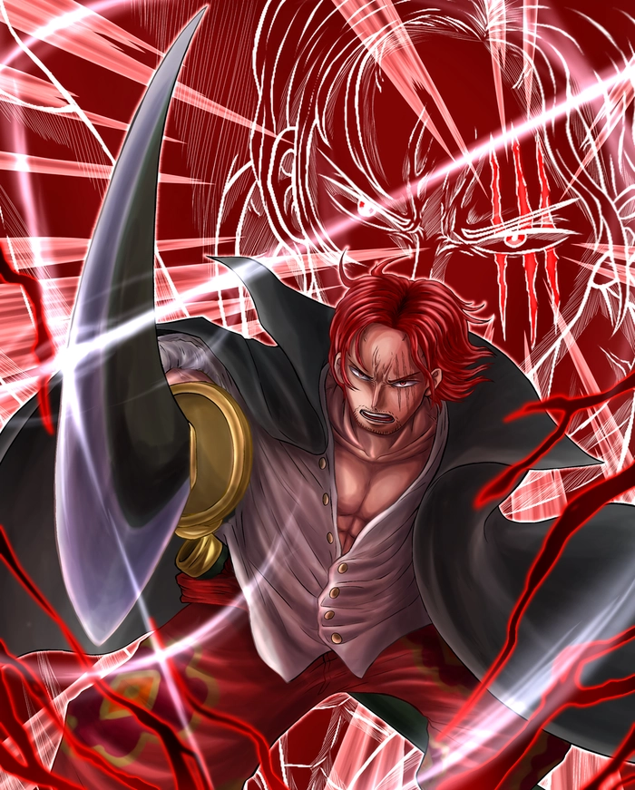 Hình ảnh Shanks Tóc Đỏ avatar độc lạ