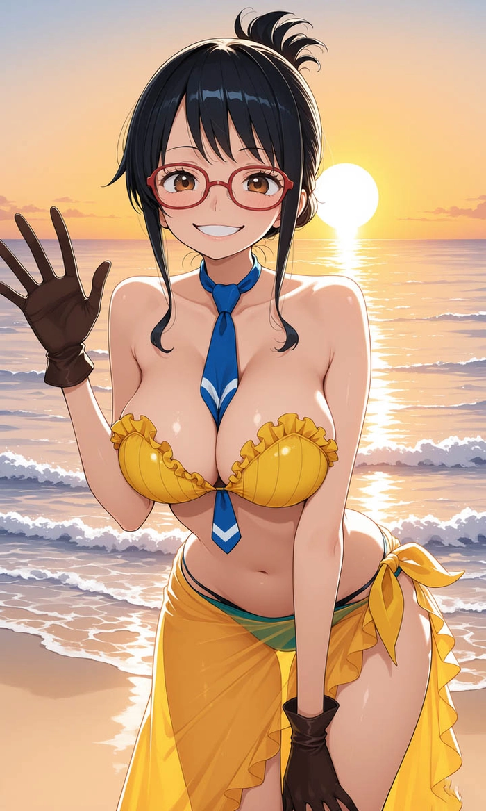 Hình ảnh Tashigi One Piece anime sexy