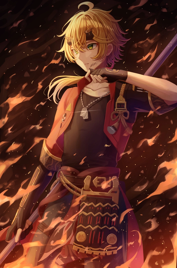 Hình ảnh Thoma anime đậm gu thẩm mỹ