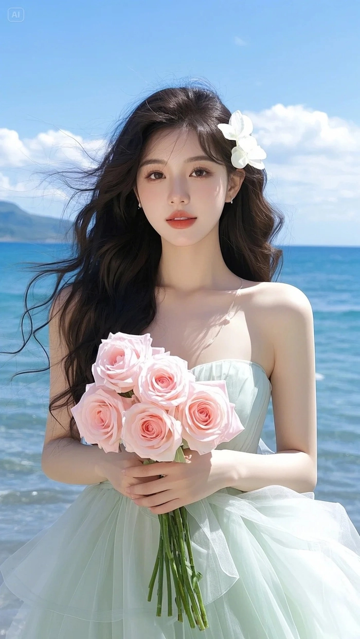 Hình ảnh gái xinh 3D phong cách fantasy