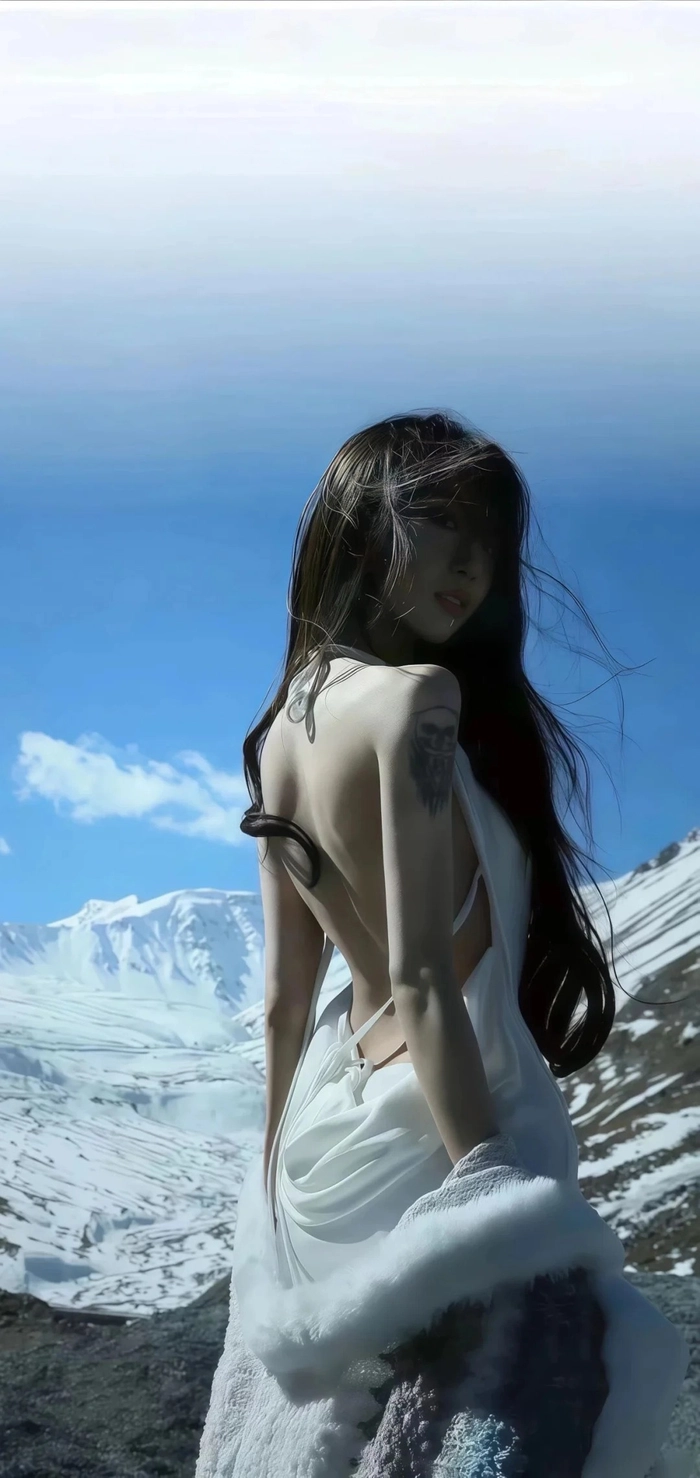 Hình ảnh gái xinh sexy khoe lưng trần