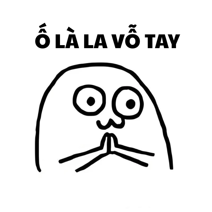 Hình ảnh meme vỗ tay