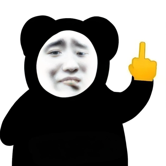 Hình gấu trúc meme đáng yêu
