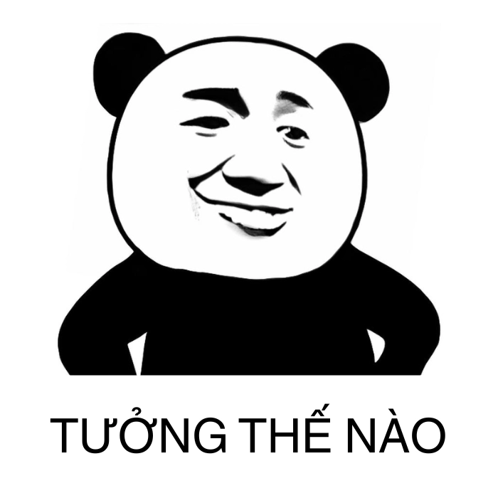 Hình meme gấu trúc cute