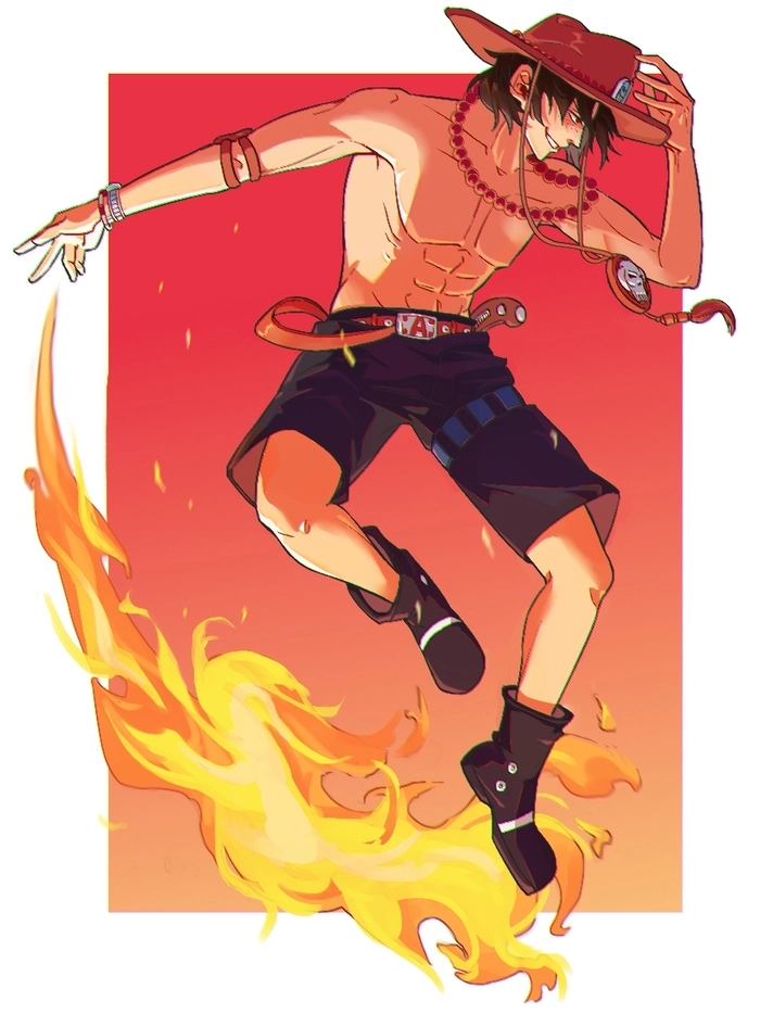 Hình nền anime One Piece Ace chất lượng cao