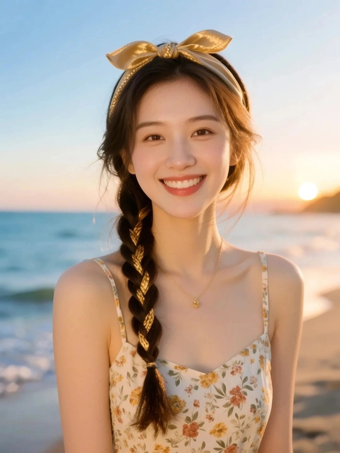 Hình nền gái xinh 3D tạo dáng nhẹ nhàng