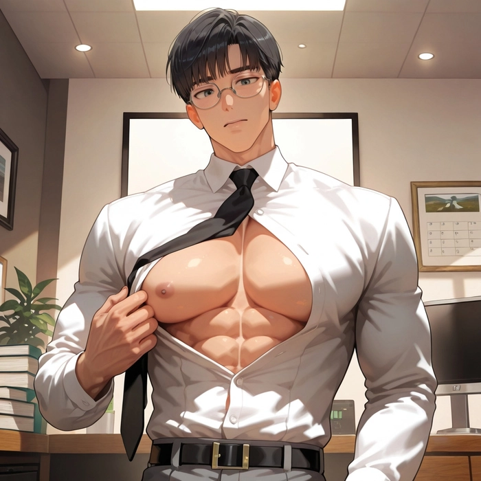 Hình nền trai đẹp 6 múi anime