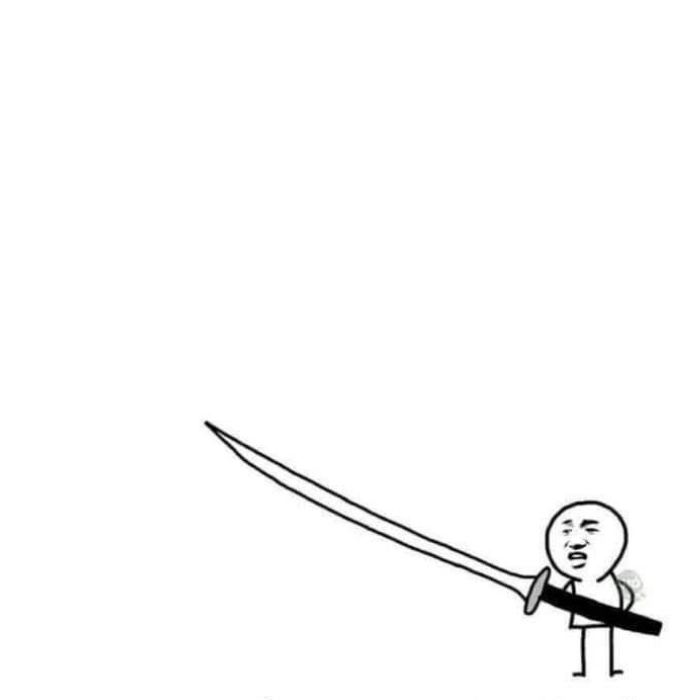 Meme cầm dao hài hước