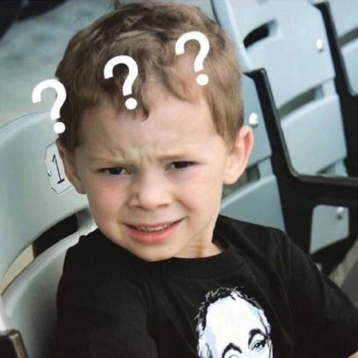 Meme chấm hỏi “đọc 3 lần vẫn khó hiểu”