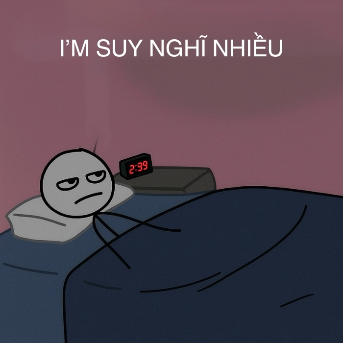 Meme đang suy nghĩ nát não