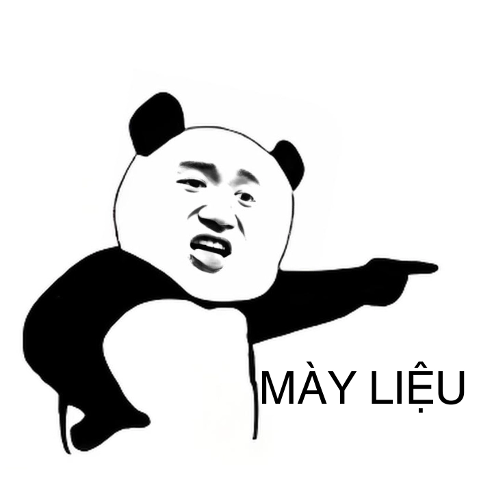 Meme gấu trúc troll