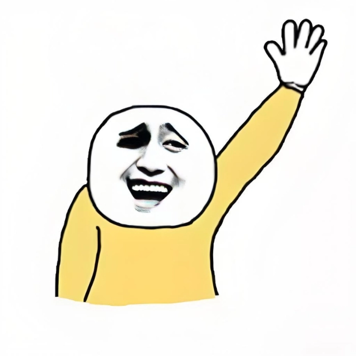 Meme giơ tay chấp nhận số phận