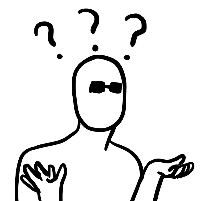 Meme hỏi chấm phản ứng khó hiểu