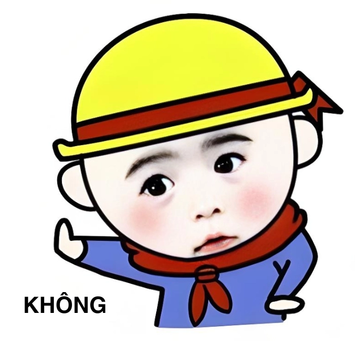 Meme từ chối và bỏ đi