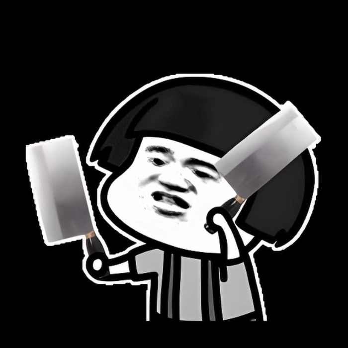 Meme vịt cầm dao dỗi cấp độ max