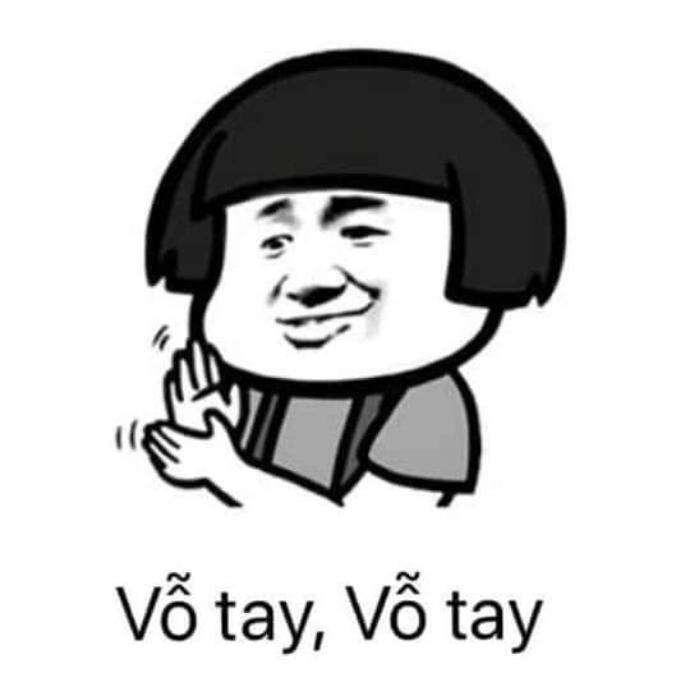 Meme vỗ tay để phản ứng