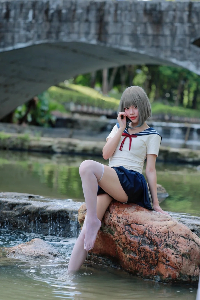 Nữ sinh cosplay phong cách Nhật