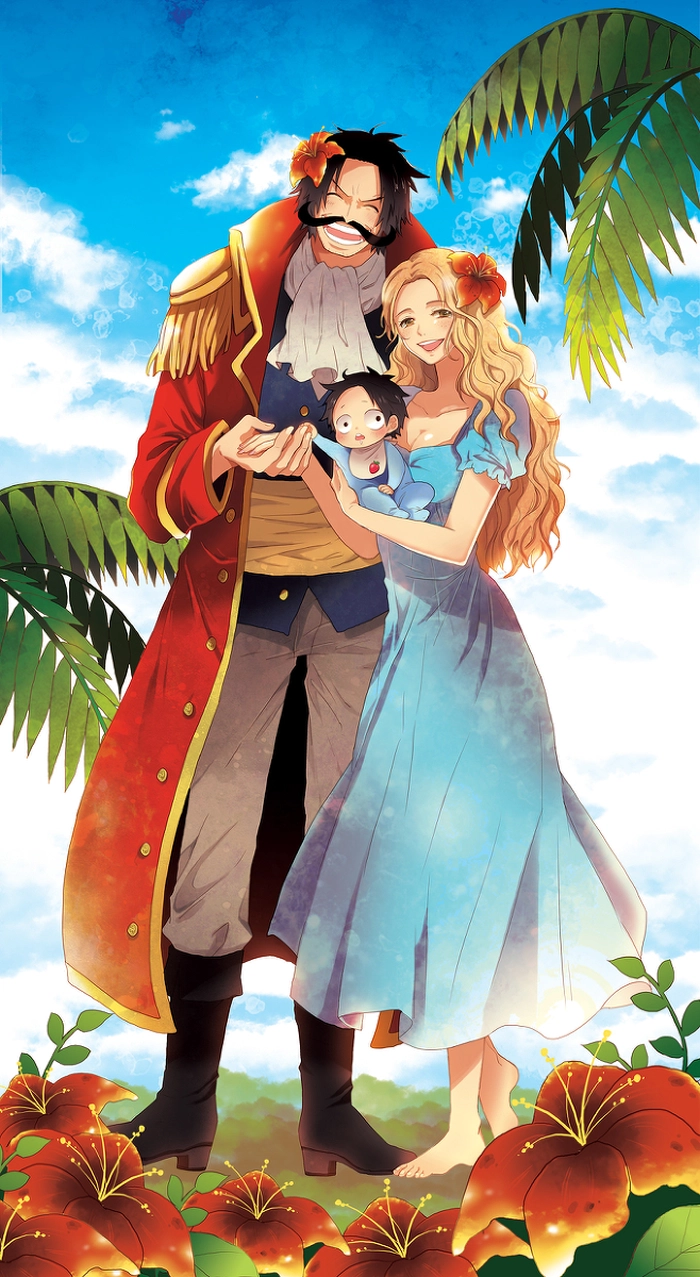 One Piece Portgas D. Rouge thần thái