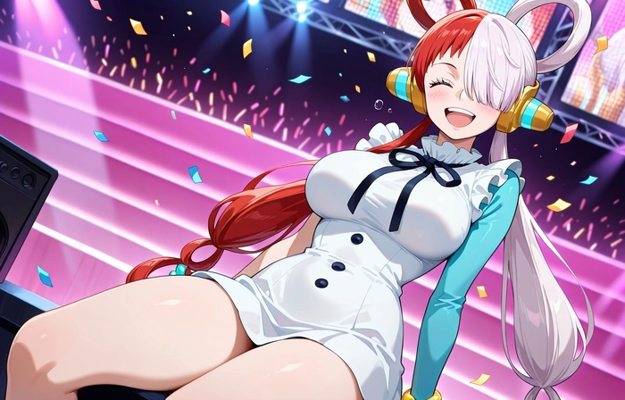 Uta One Piece thần thái ngôi sao