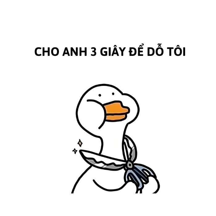 ảnh con vịt meme cắt cổ